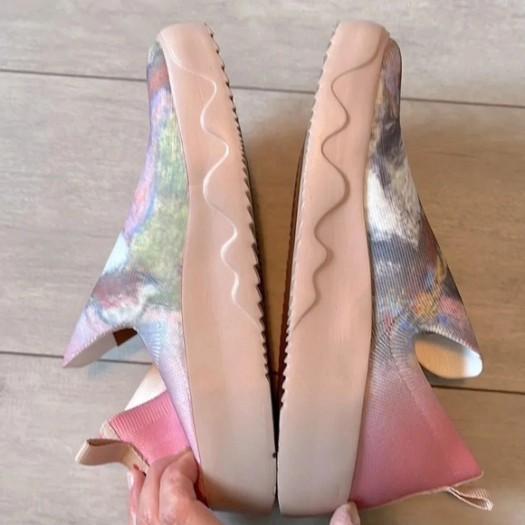 UIN Edgar Degas Ukrainian Dancers Fuerteventura Woman Slip On Sneakers, Size 8.5 - Picture 9 of 11